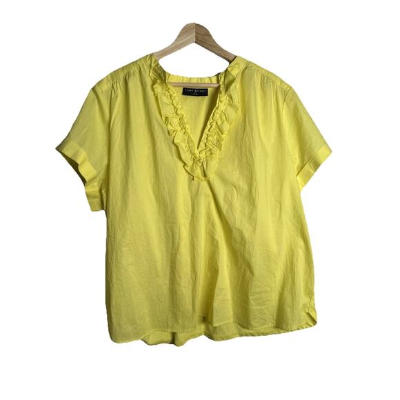 Lane Bryant Tops - Lane Bryant‎ Ruffle Top Womens Plus Sz 14/16 Officecore Professional Careercore